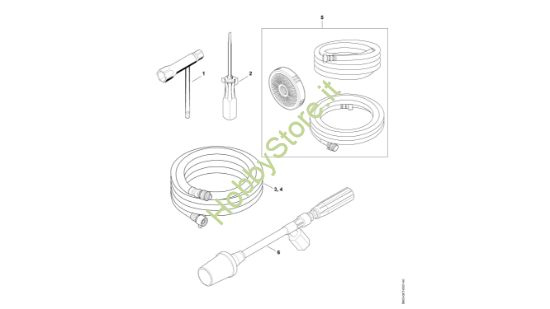 Picture of Attrezzi, accessorio a richiesta SG 230