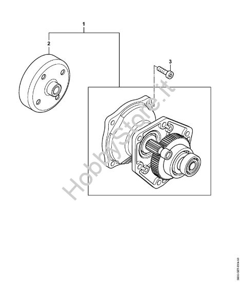 Riduttore Spruzzatori (SG) SG 230 della marca STIHL