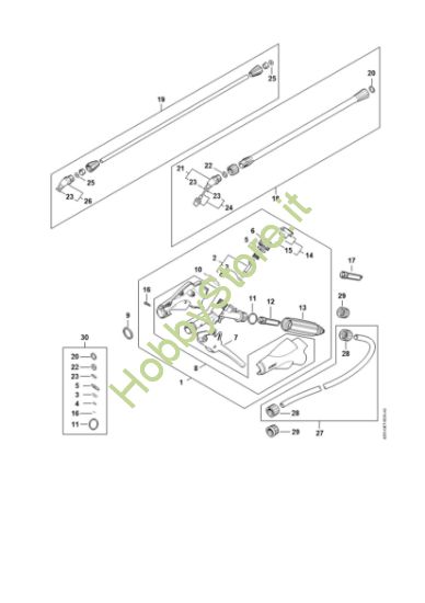 Picture of Pistola, tubo nebulizzatore SG 51