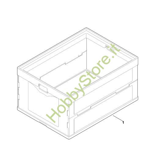 Picture of A - Cesto pieghevole ABO 600.0