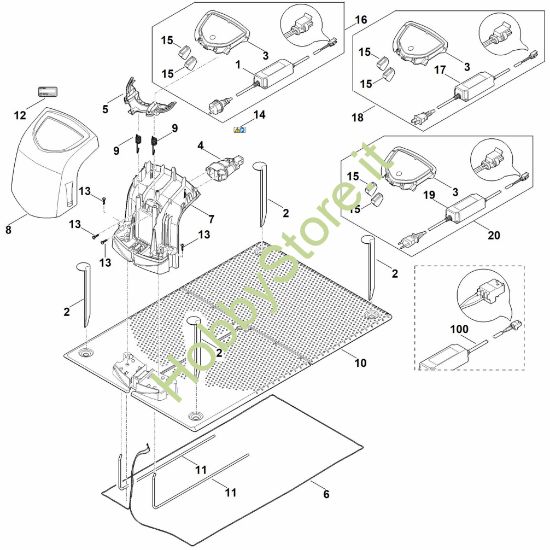 Picture of F - Stazione d ricarica RMI 422.0 P