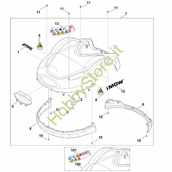 Picture of A - Cappottatura RMI 632.1