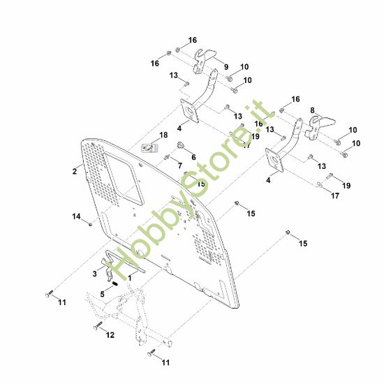 Picture of E - Parete posteriore RT 4082.1