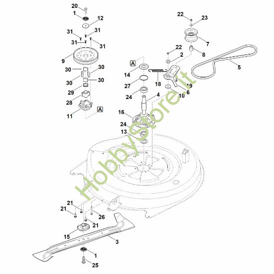 Picture of L - Azionamento lama RT 4082.1