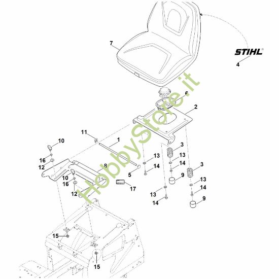 Picture of F - Sedile RT 4097.0 SX