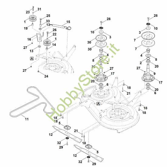 Picture of L - Azionamento lama RT 4097.1 SX