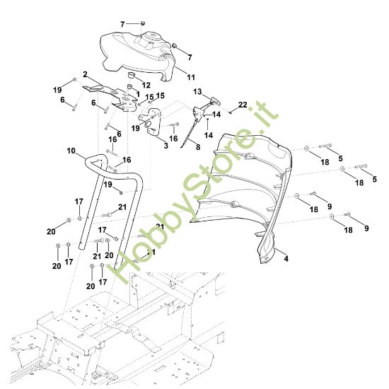 Picture of B - Pannello portacomandi RT 5097.0