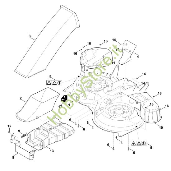 Picture of L - Carter apparato di taglio RT 5097.0