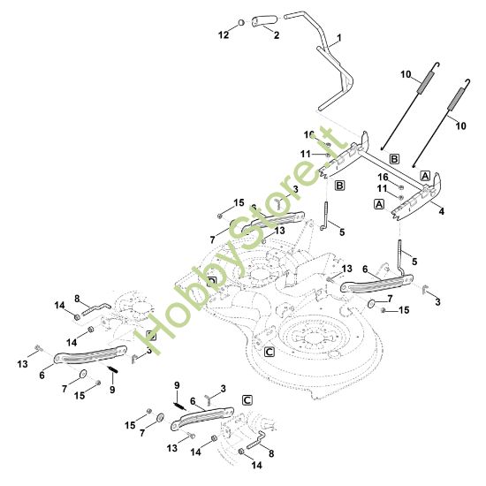 Picture of K - Sollevamento apparato di taglio RT 5097.0 C