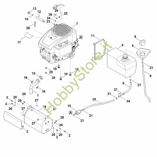 Picture of H - Motore, serbatoio RT 5097.1
