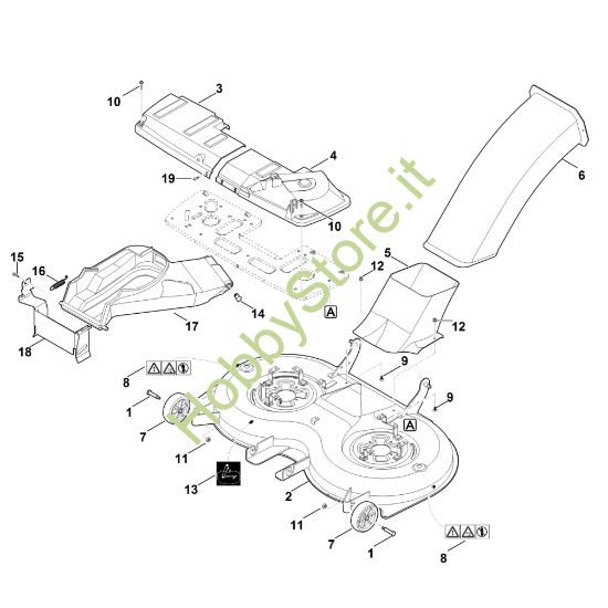 Picture of L - Carter apparato di taglio RT 5112.0 Z