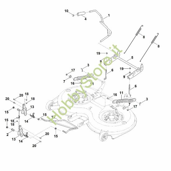 Picture of K - Sollevamento apparato di taglio RT 5112.1 Z