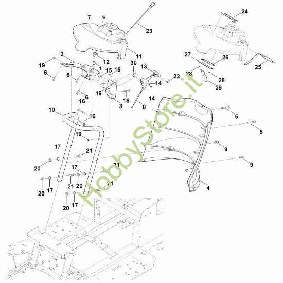Picture of B - Pannello portacomandi RT 6112.1 ZL