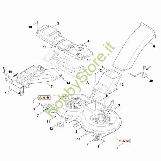 Picture of L - Carter apparato di taglio RT 6112.1 ZL