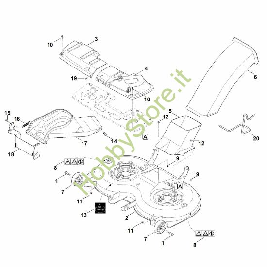 Picture of L - Carter apparato di taglio RT 6127.0 ZL