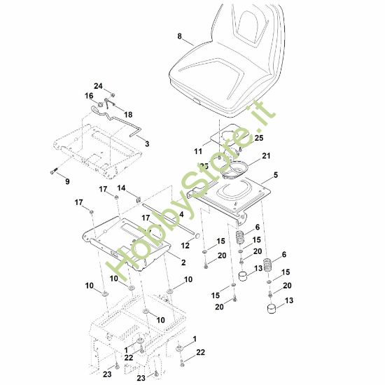 Picture of F - Sedile RT 6127.1 ZL