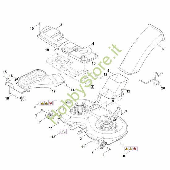 Picture of L - Carter apparato di taglio RT 6127.1 ZL