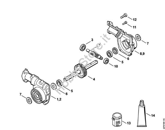 BF-KM Riduttore Attrezzi di applicazione (-KM) BF-KM della marca STIHL