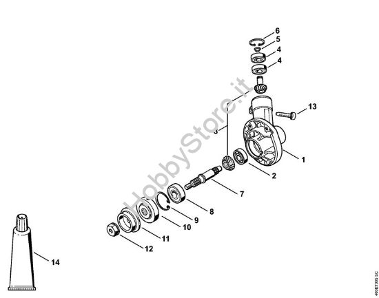 FCB-KM Riduttore Attrezzi di applicazione (-KM) FCB-KM - 4180 della marca STIHL
