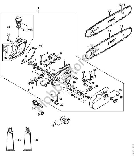 Riduttore Attrezzi di applicazione (-KM) HT-KM della marca STIHL