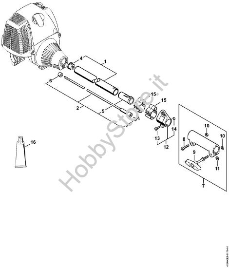 Stelo KM 100 Motori Kombi (KM) KM 100 della marca STIHL