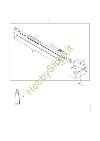Picture of Prolunga dello stelo 1 m HT-KM KM 100 R