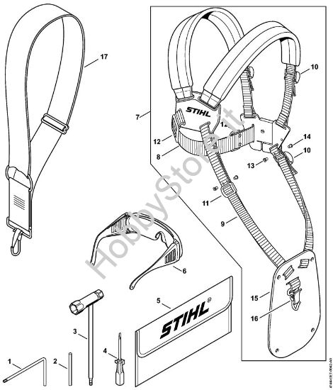 Attrezzi, accessorio a richiesta Motori Kombi (KM) KM 56 RC-E della marca STIHL
