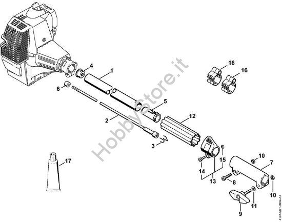 Stelo Motori Kombi (KM) KM 85 della marca STIHL