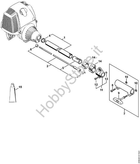 Stelo KM 90 Motori Kombi (KM) KM 90 della marca STIHL