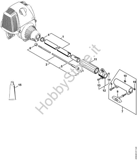 Stelo KM 90 R Motori Kombi (KM) KM 90 R della marca STIHL