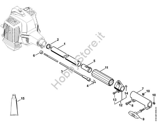 Stelo Motori Kombi (KM) KM 94 RC-E della marca STIHL