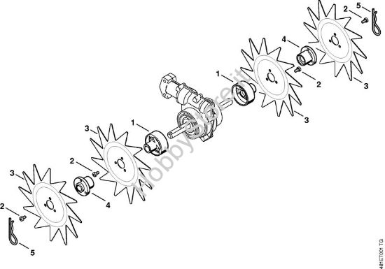 Arieggiatore RL-MM Attrezzi per montaggi multipli (-MM) RL-MM della marca STIHL