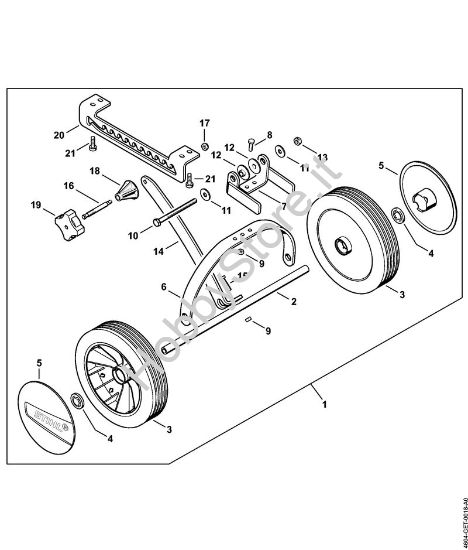 Serie rotelle MultiMotore (MM) MM 56 della marca STIHL
