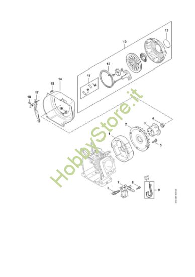 Picture of Impianto di accesione, ventola, Dispositivo di avviamento RB 400 Dirt Boss