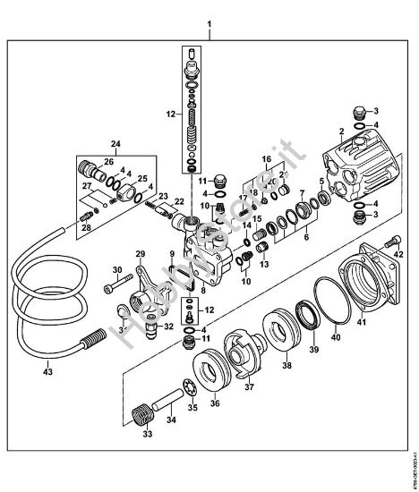 Pompa Idropulitrice a benzina (RB) RB 400 Dirt Boss della marca STIHL
