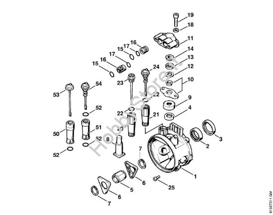 Corpo pompa Idropulitrice elettrica (RE) RB 220 K della marca STIHL