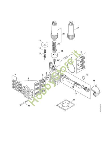 Picture of Pompa, blocco valvole RE 100