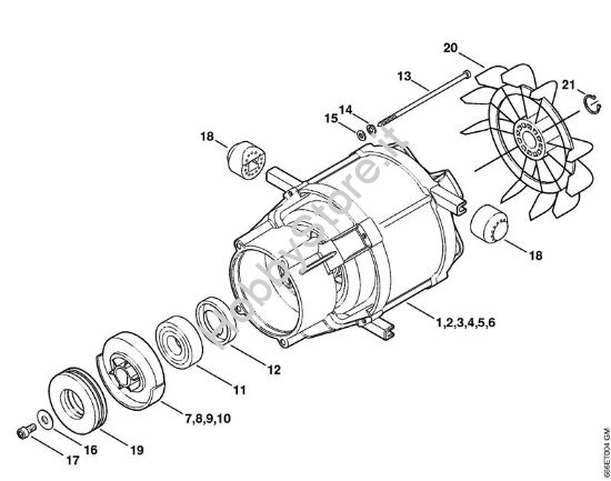 Elettromotore Idropulitrice elettrica (RE) RE 107 della marca STIHL