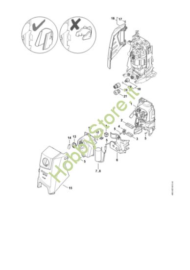 Picture of Condotto aria, Cappottatura, Scatola interruttore RE 110