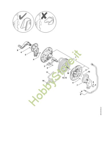 Picture of Tamburo avvolgi-flessibile RE 110 PLUS