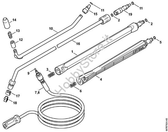 Accessori Idropulitrice elettrica (RE) RE 117 della marca STIHL