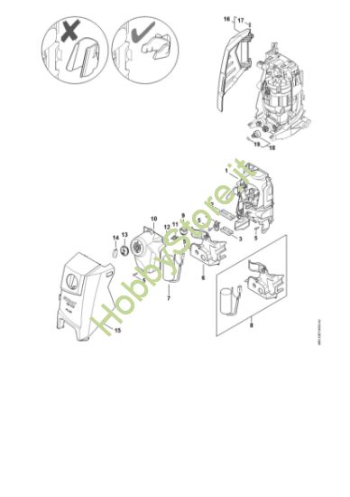 Picture of Condotto aria, Cappottatura, Scatola interruttore RE 120