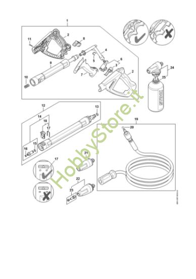 Picture of Pistola, tubo nebulizzatore RE 120