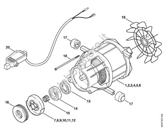 Elettromotore Idropulitrice elettrica (RE) RE 127 PLUS della marca STIHL