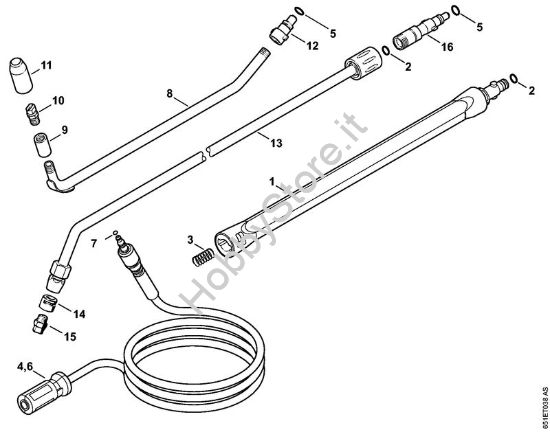 Accessori Idropulitrice elettrica (RE) RE 128 PLUS della marca STIHL