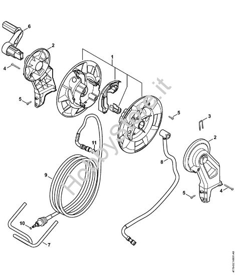 Tamburo avvolgi-flessibile RE 129 PLUS Idropulitrice elettrica (RE) RE 129 PLUS della marca STIHL