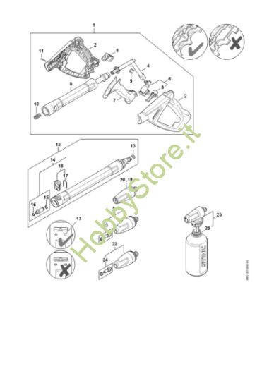 Picture of Pistola, tubo nebulizzatore RE 130 PLUS