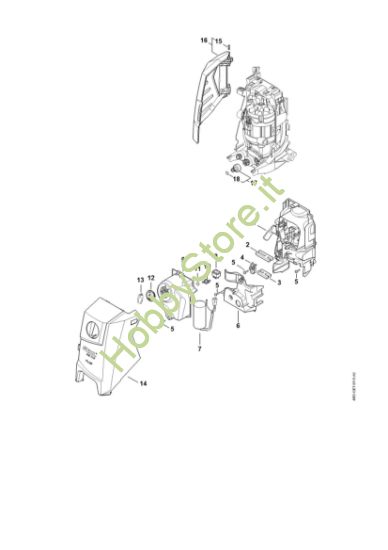 Picture of Condotto aria, Cappottatura, Scatola interruttore RE 140 PLUS