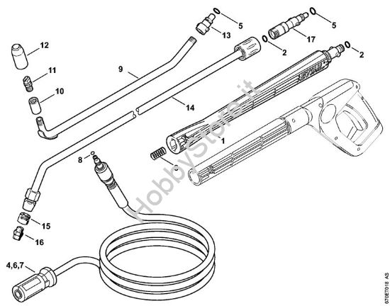 Accessori Idropulitrice elettrica (RE) RE 141 K PLUS della marca STIHL