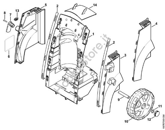 Carrello Idropulitrice elettrica (RE) RE 143 PLUS della marca STIHL